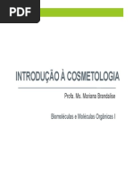 Aula 2 Introdução a Cosmética