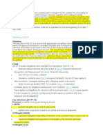 IAS 37 Accounting for Provisions, Contingent Liabilities and Contingent Assets