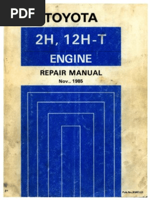 Engine Manual 2h 12ht Throttle Turbocharger