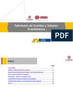 Tabulador de Sueldos Salarios 