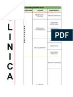 Tabla de Requerimeintos para Un Geriatrico