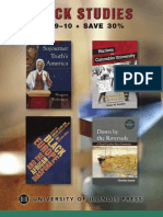 University of Illinois Press Fall 2009 Black Studies Book Catalog