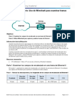 capitulo 5 laboratorio 3 5.1.4.3 Lab - Using Wireshark to Examine Ethernet Frames