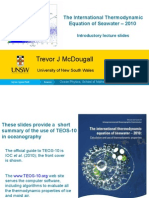 TEOS-10 Slides For Oceanography