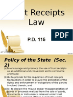 Trust Receipts Law Policy and Parties