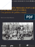 La Educacion Primaria Popular en El Siglo XIX