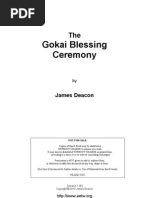 Reiki: The "Gokai Blessing" Ceremony