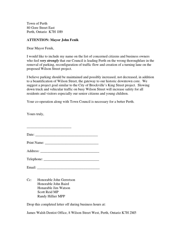 Petition Letter | PDF