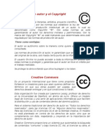 El Copyright y Las Licencias Creative Commons