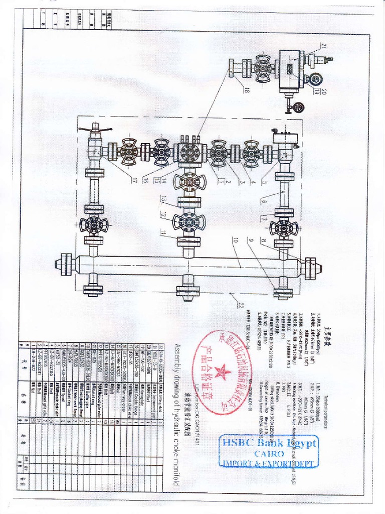Choke Manifold | PDF | Teaching Methods & Materials