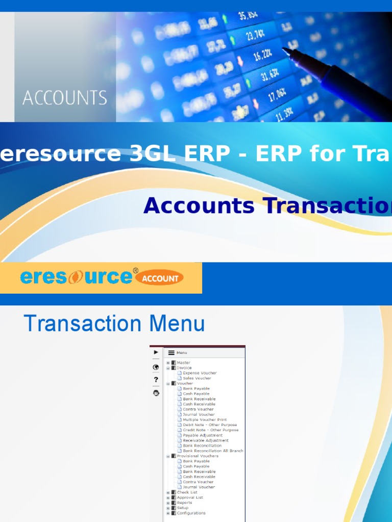 ERP Transaction Management Guide | PDF