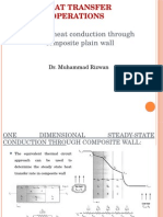 3 - 4 Steady Conduction Through Composite Wall, Thermal Contact Resis, Examples