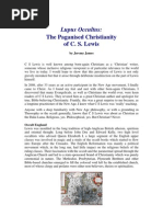 Download C S Lewis deliberately promoted a Paganised Form of Christianity by Jeremy James SN28512833 doc pdf