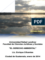 Historia y antecedentes del Derecho Ambiental