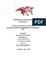 Topografia Secciones Trans