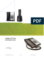 TeleMatrix SIP Phone Administration Guide0701091