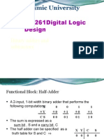 EE-261Digital Logic Design: Islamic University