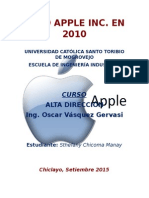 Caso Apple Inc. 2010