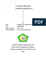 Laporan Praktek Statistika Kesehatan