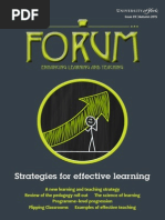 Download Strategies for effective learning UoY Forum 39 Autumn 2015 by yorkforum SN285138455 doc pdf
