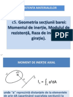 c5 Moment Inertie