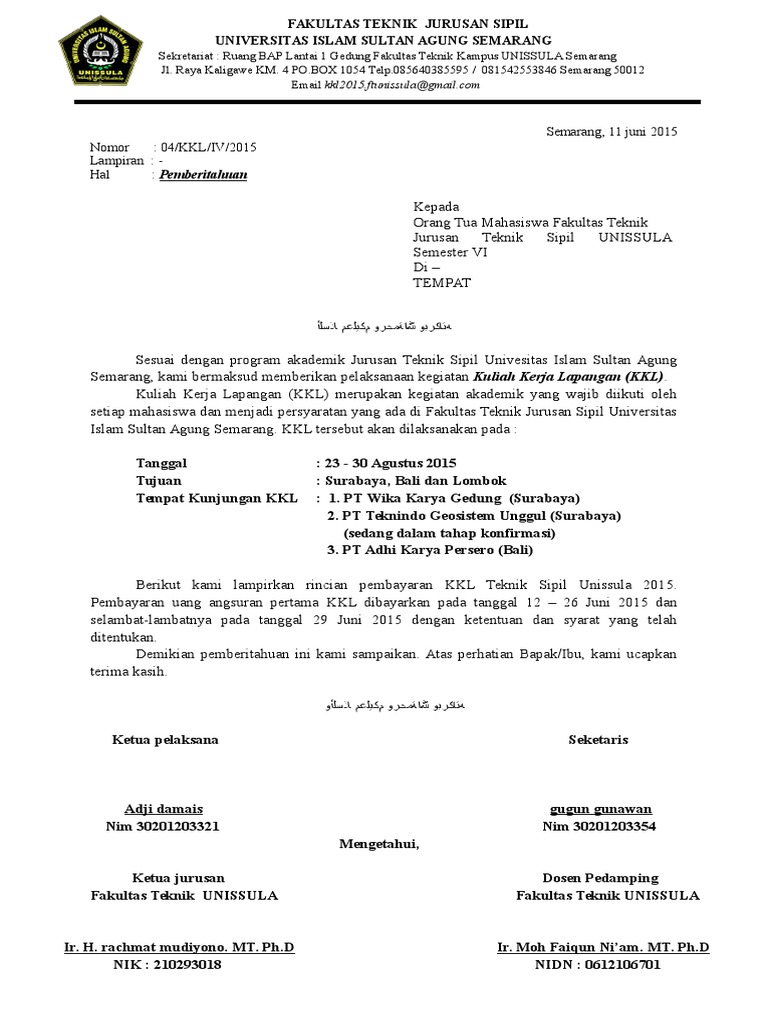Contoh Surat Pemberitahuan Kenaikan Harga Suratmenuhargacom