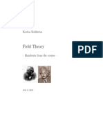 Field Theory Handouts