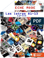 Depeche Mode. Las Letras 81-13 - Martin L. Gore