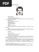 Humberto Pascaretta dossier