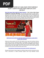 Download Situs Judi Lempar Dadu Lucky Dice Online Terpercaya by DewaTigakosongtigaBet SN285164568 doc pdf
