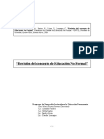 Revisión Del Concepto de EduNoFormal - JFIT