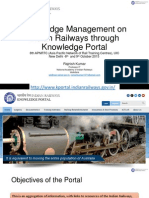 APNRTC UIC Knowledge Management on Indian Railways through Knowledge Portal