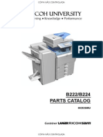 Ricoh MPC3500 Parts catalog