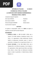 CORTE 2015 DEI CONTI DEL VENETO DIRIGENTI RESPONSABILITÀ ERARIALE PER AVER ARRECATO DANNO AI CONTI PUBBLICI SENTENZA 98 2015 VENETO
