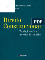 Cláudio P. S. Neto e Daniel Sarmento - Direito Constitucional Teoria História e Metódos de Trabalho - Ano 2012 - PDF
