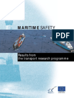 Maritime Safety - Result From the Transport Research Program