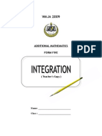 WAJA 2009: Additional Mathematics Form Five