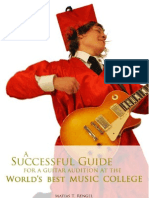 A Successful Guide For A Guitar Audition at The Worlds Best Music College - Matias T Rengel - Preview