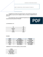 L Imparfait, Formation Et Emploi