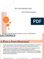Power Converter and Its Topologies