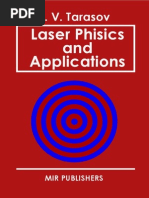 Tarasov Laser Physics and Applications Mir