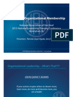 Expanding Organizational Membership
