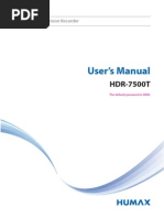 Update Firmware Humax Rds