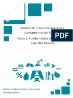 Fundamentos de Economía. Aspectos Básicos