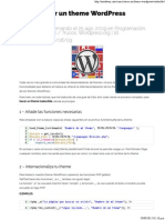 Como Hacer Un Theme WordPress Traducible