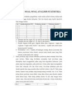 Latihan Soal Statistika