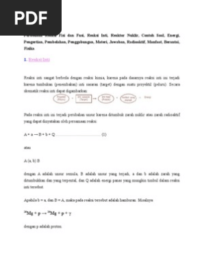 Soal Nuklir