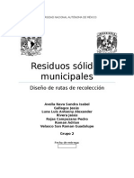 Rutas de Recolección