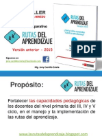 Analisis Rutas Del Aprendizaje 2015 PDF