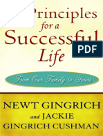 5 Principles For A Successful Life - by Newt Gingrich - Excerpt